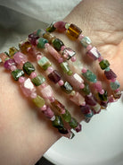 Multicolor Tourmaline is a heart chakra gemstone of inspiration, compassion, balance + prosperity