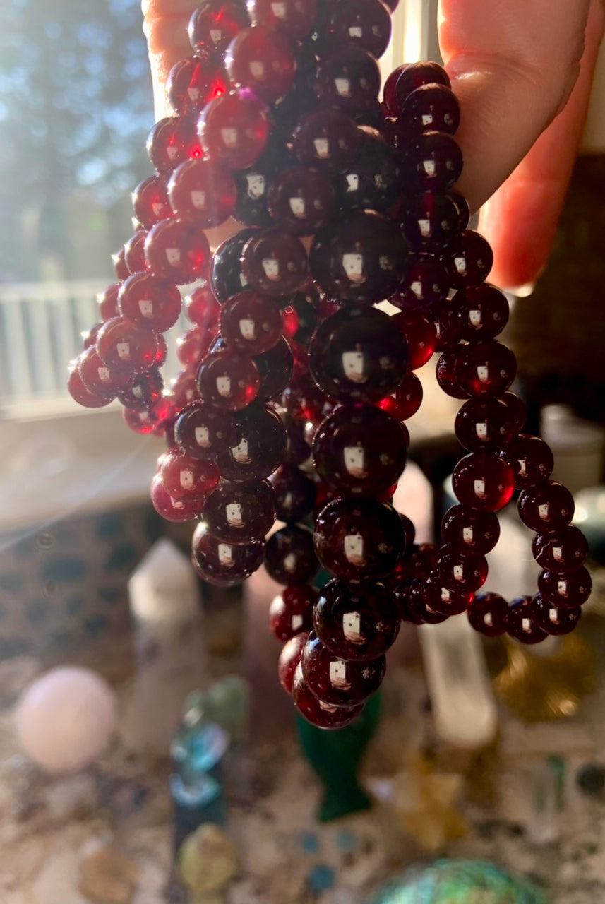 Almandine Garnet Bracelets