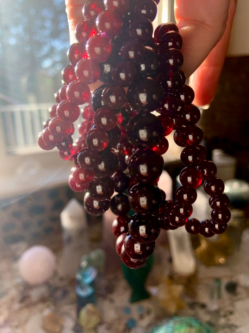 Almandine Garnet Bracelets