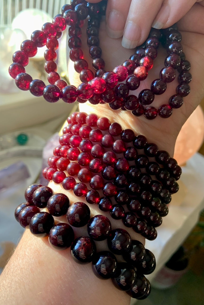 Almandine Garnet Bracelets