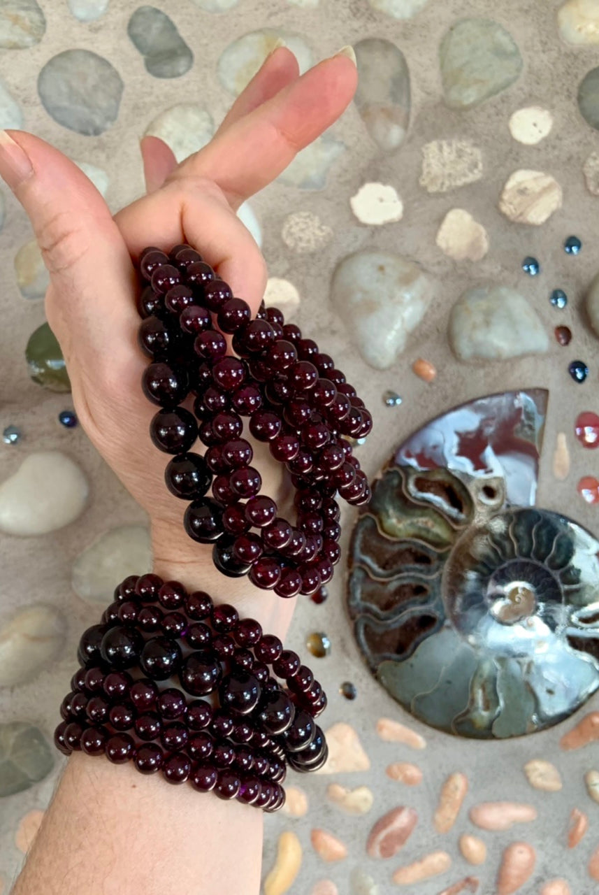 Almandine Garnet Bracelets