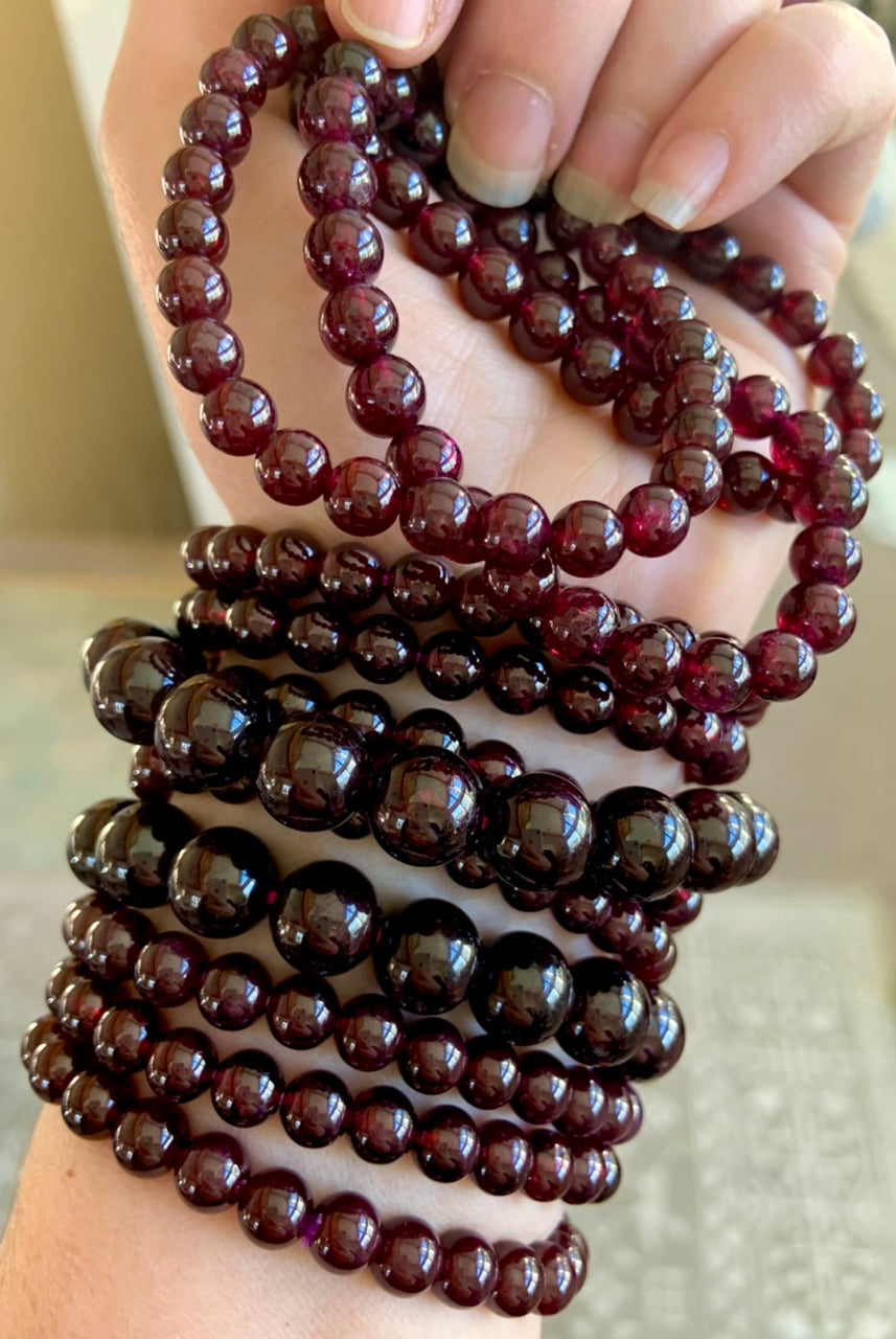 Almandine Garnet Bracelets