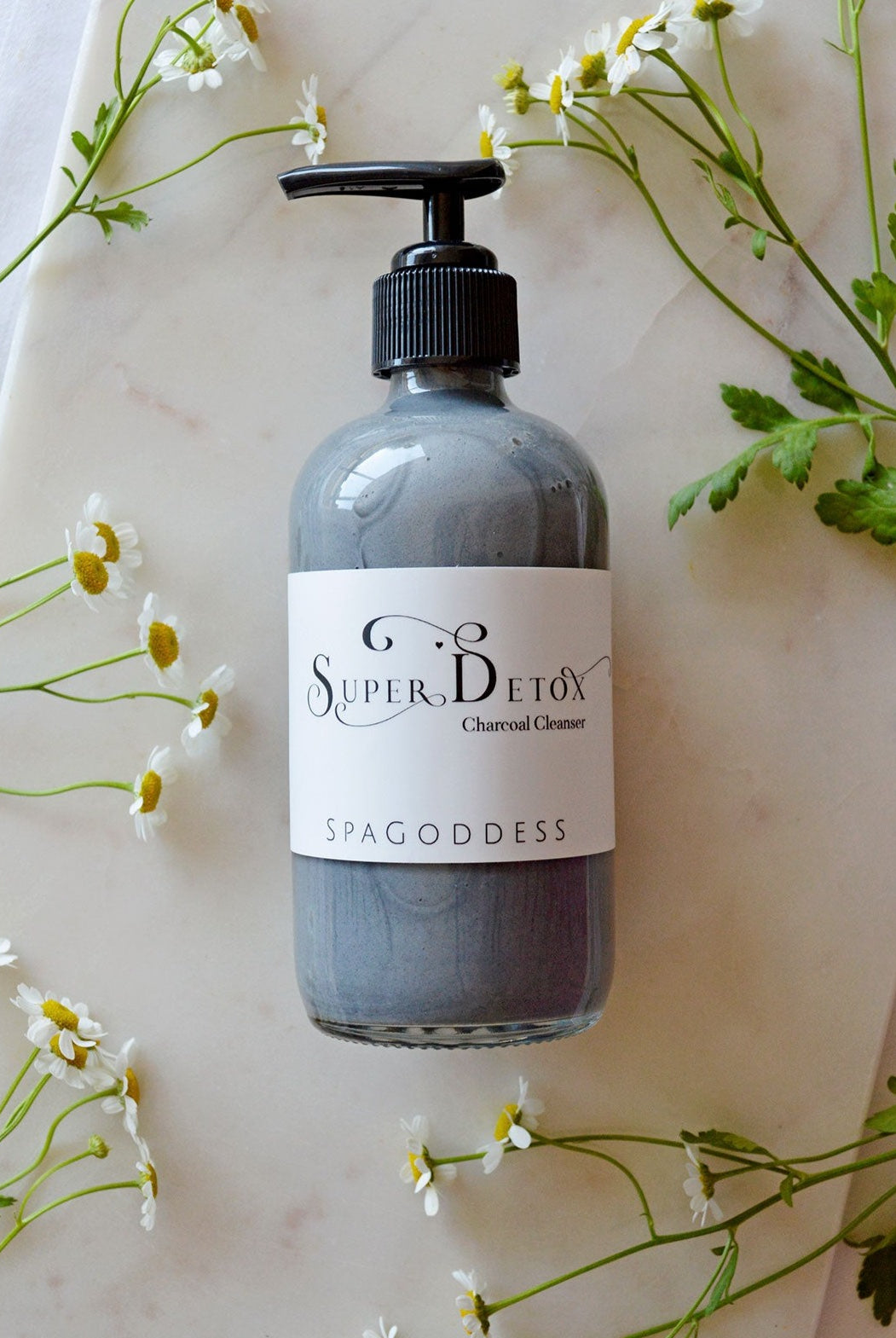 Super Detox Activated Charcoal Cleanser by SpaGoddess Apothecary