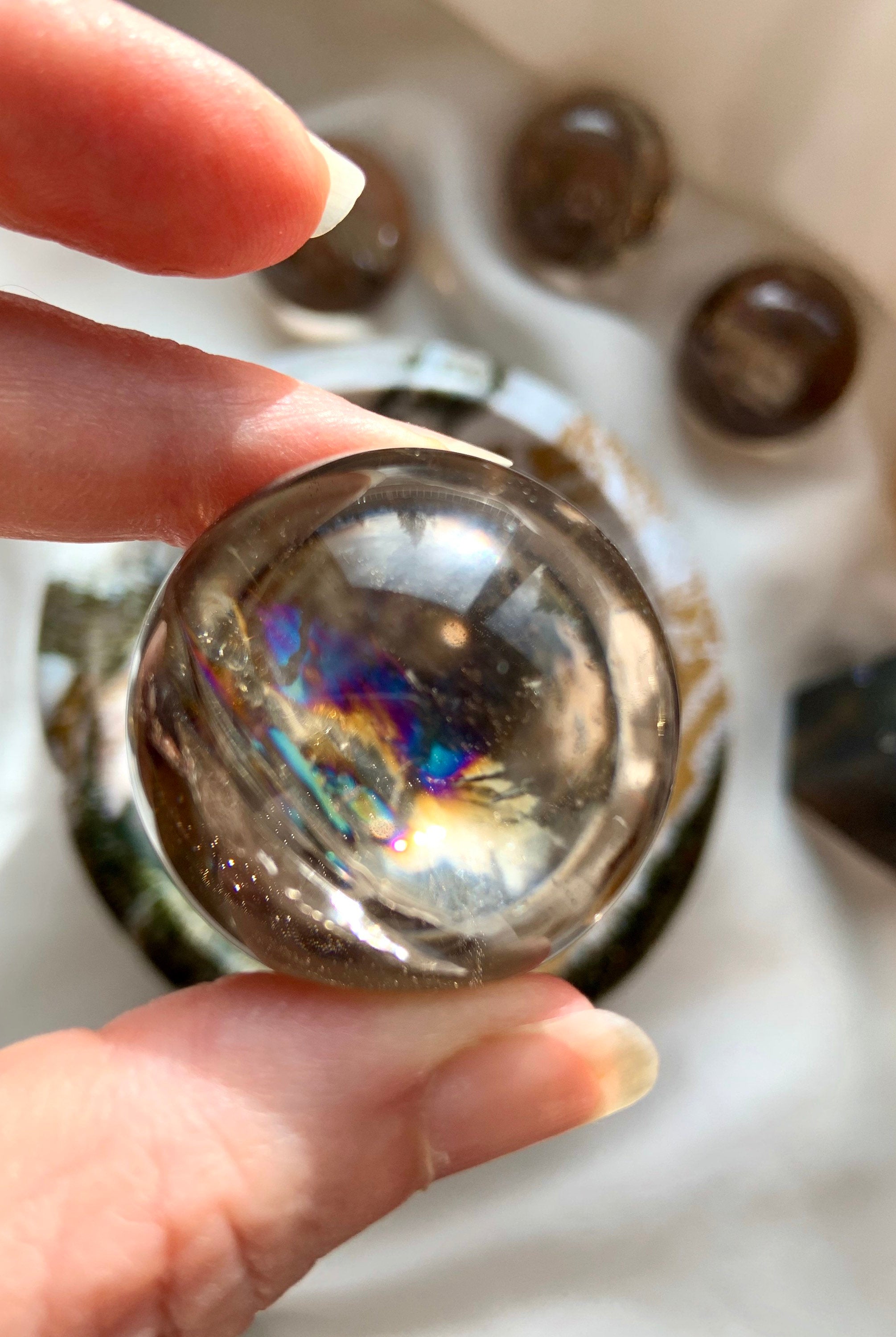 SMOKEY QUARTZ SPHERE