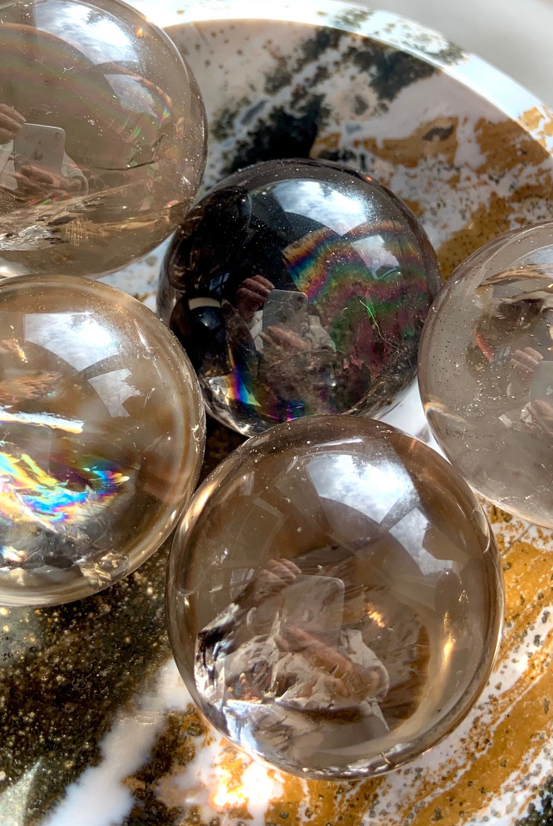SMOKEY QUARTZ SPHERE