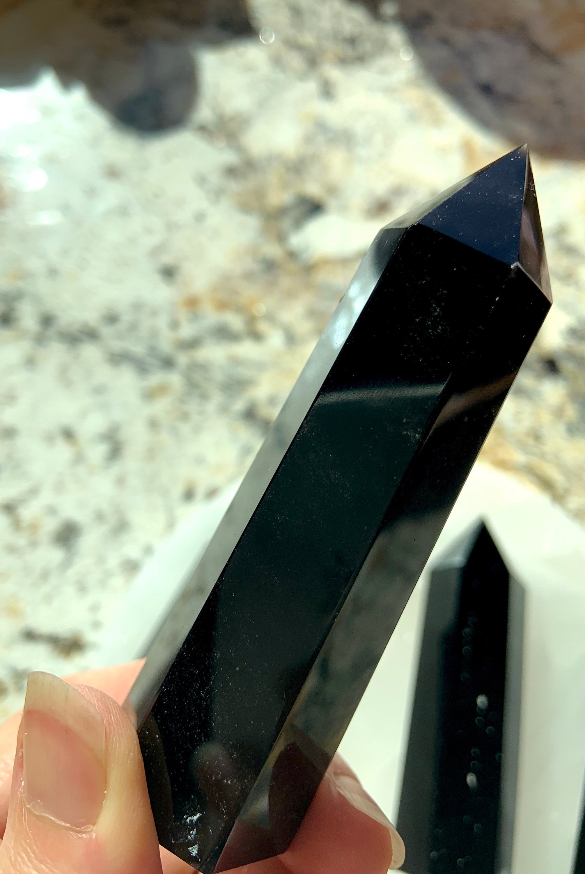 black obsidian