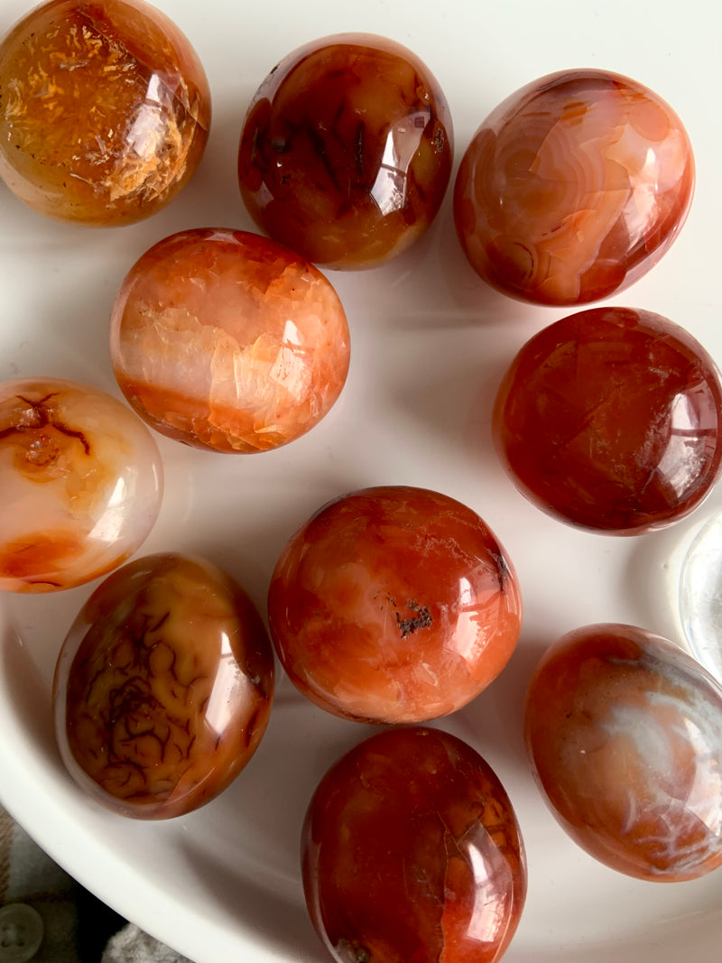 Carnelian Tumbled Stones