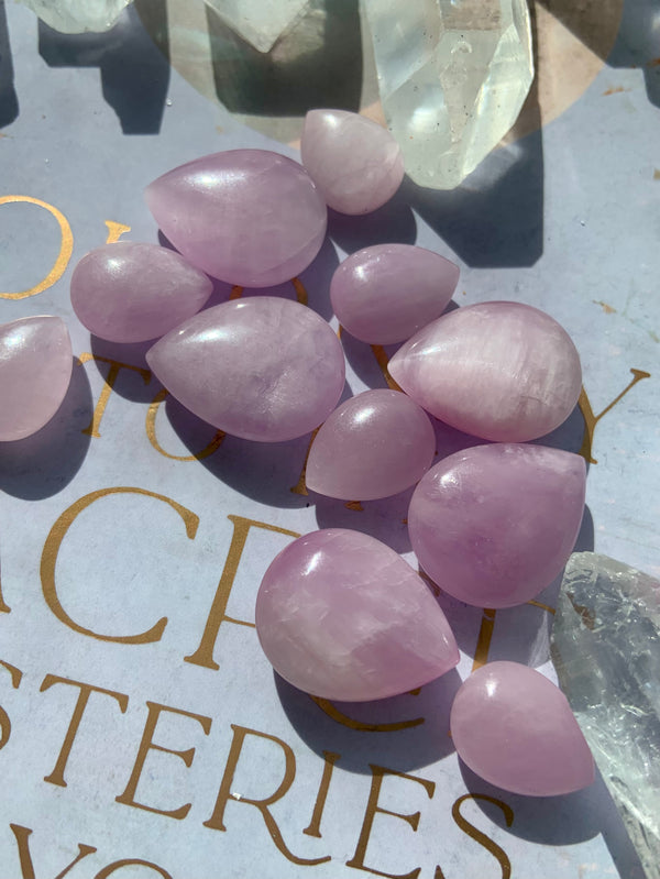 Kunzite Teardrops