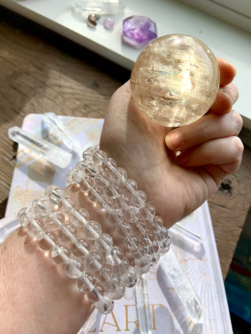 High Quality Clear Quartz Bracelets