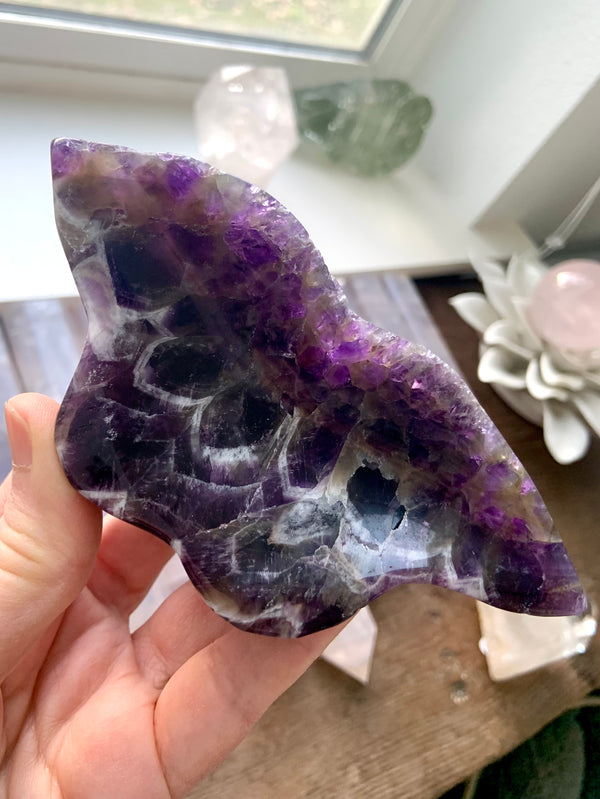 Dream Amethyst Butterfly Bowl