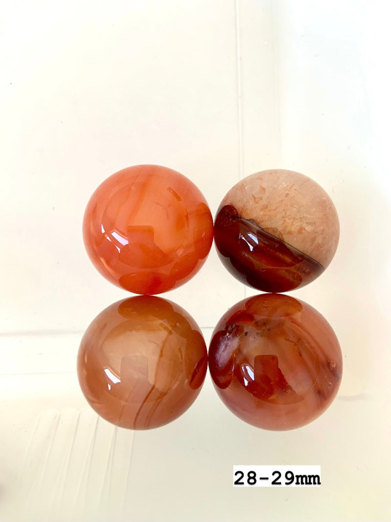 Small Carnelian Spheres