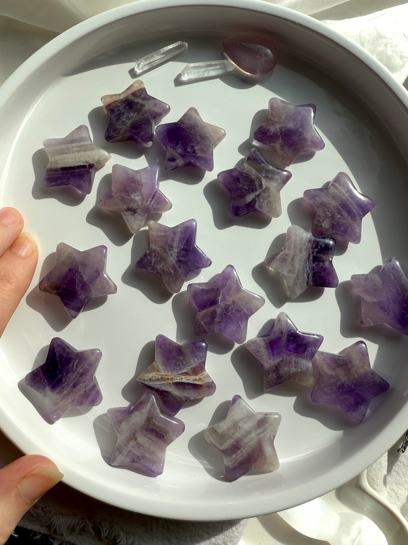 Dream Amethyst Stars