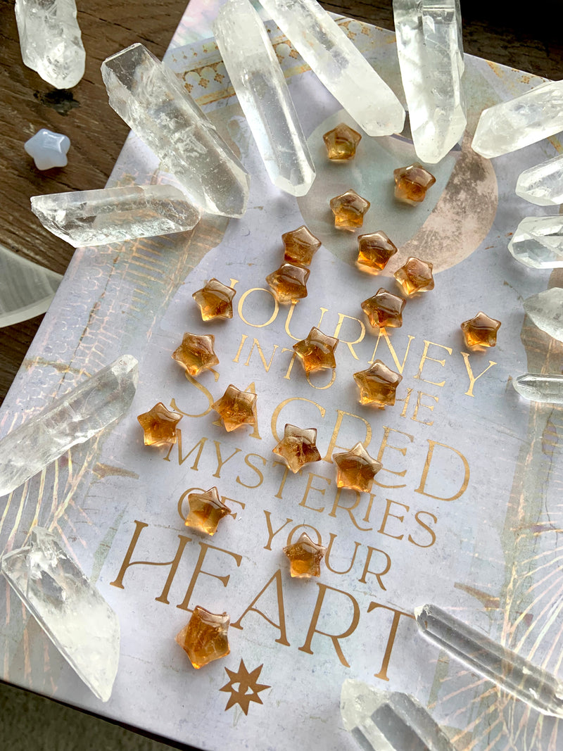 Mini Citrine Stars