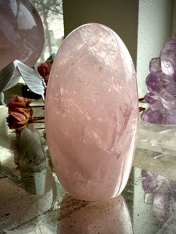 Gemmy Rose Quartz Freeform