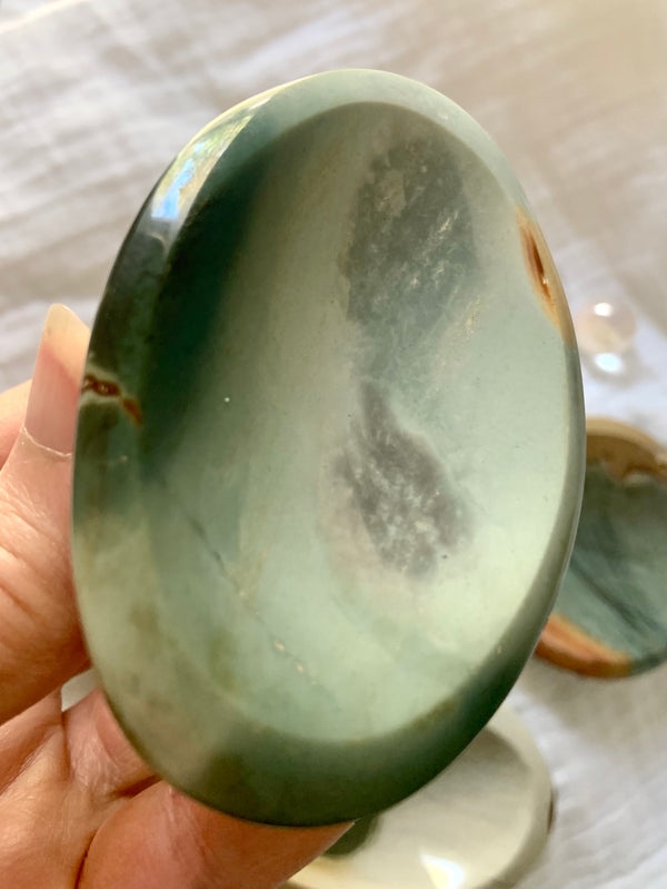 Blue Polychrome Jasper Bowl