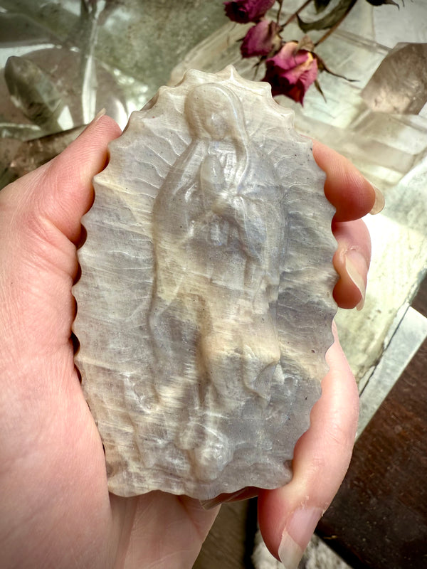 Moonstone Lady of Guadalupe