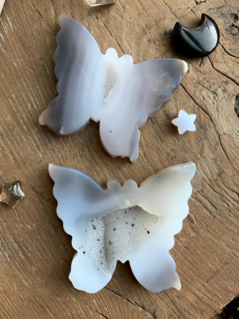 Druzy Agate Butterflies - You Pick!