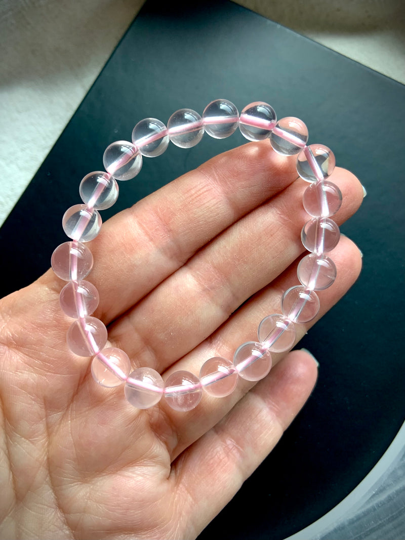 Star Rose Quartz Bracelet