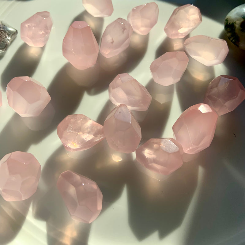 Mini Rose Quartz Freeform Gems