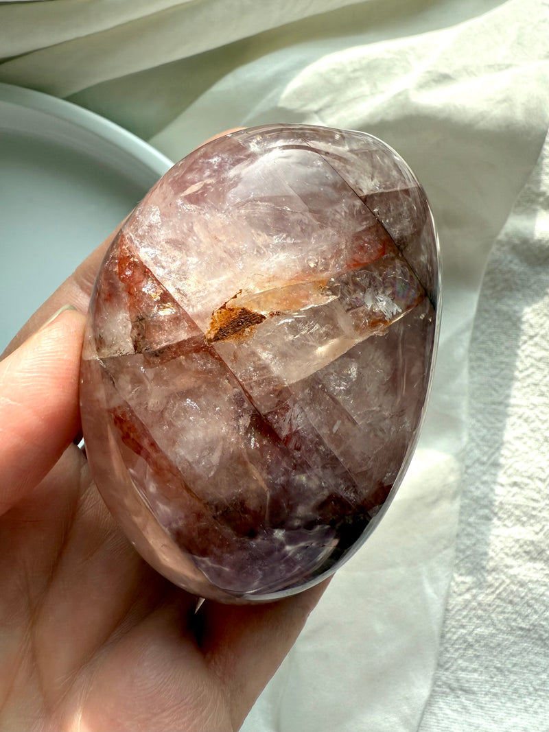 Fire Quartz is also known as Red Hematoid Quartz