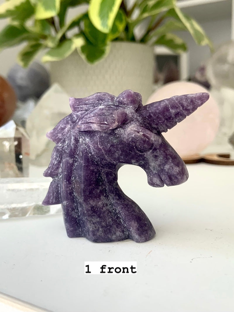 Lepidolite Unicorns - pick your fav!