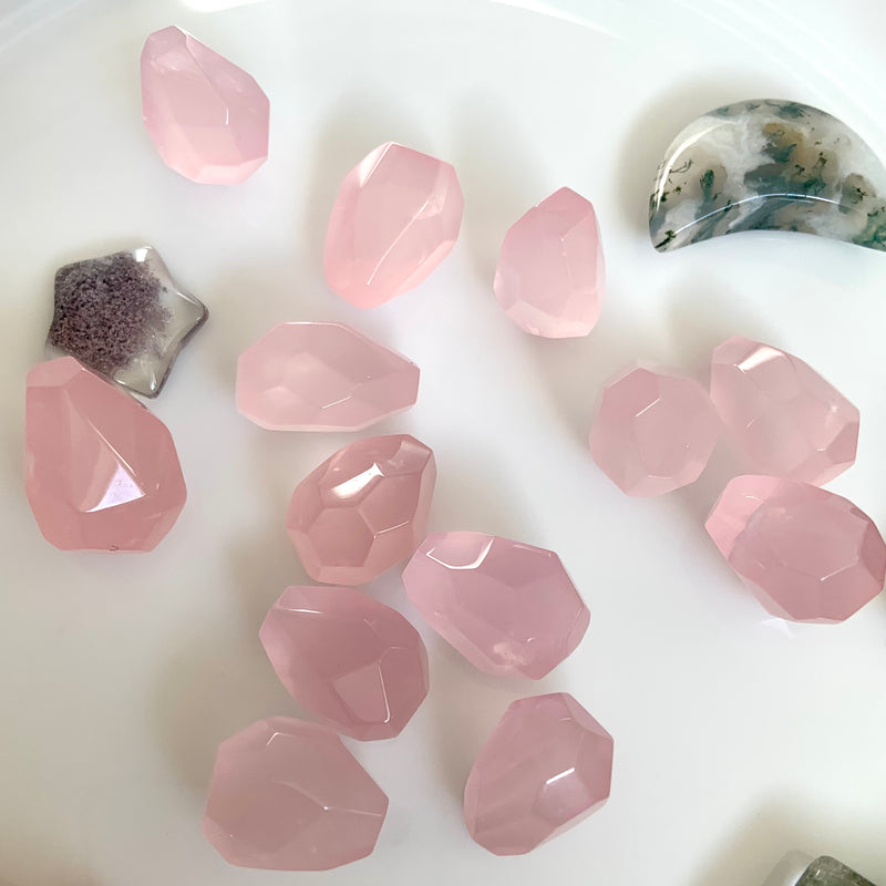 Mini Rose Quartz Freeform Gems