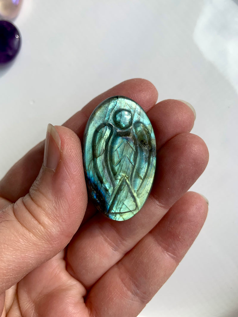 Labradorite Angel Cabochon - You pick!