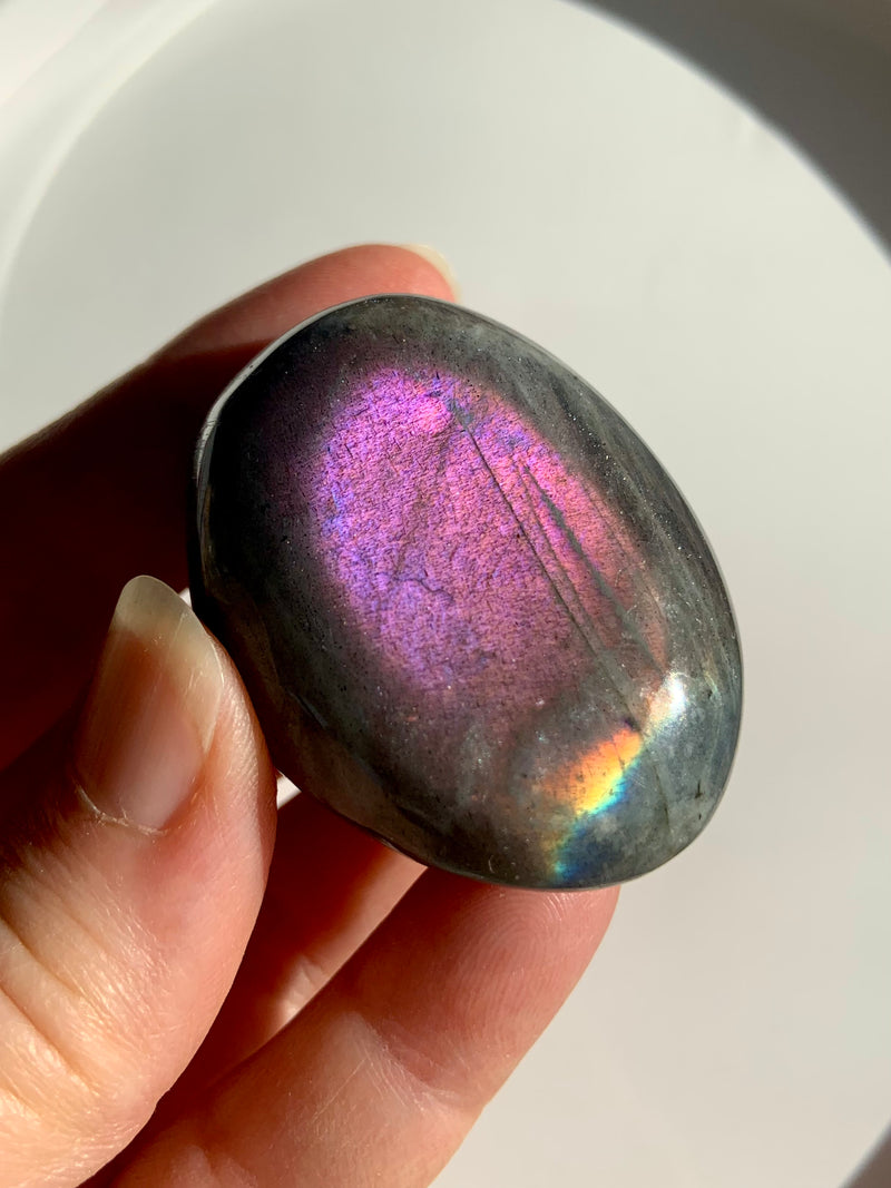 Sunset Labradorite Palm Stones - You Pick!