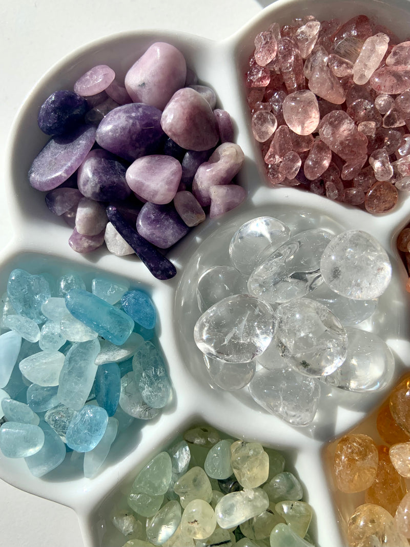 7 Chakra Crystal Chip Set