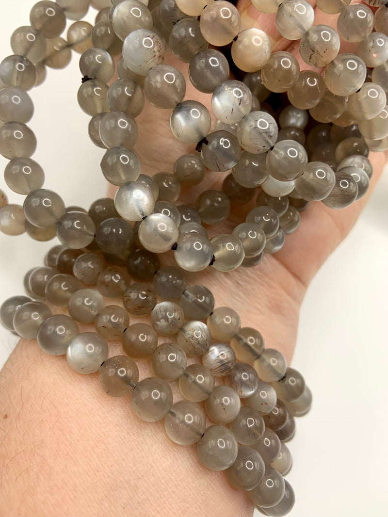 Gray Moonstone Bracelets