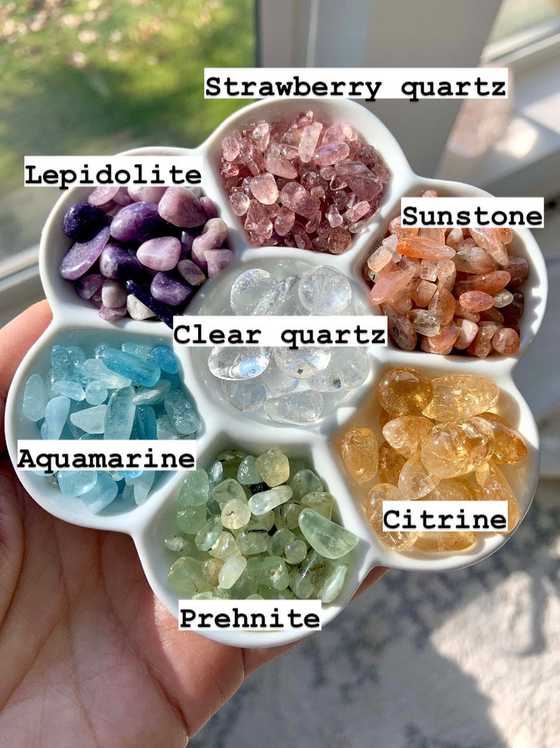 7 Chakra Crystal Chip Set