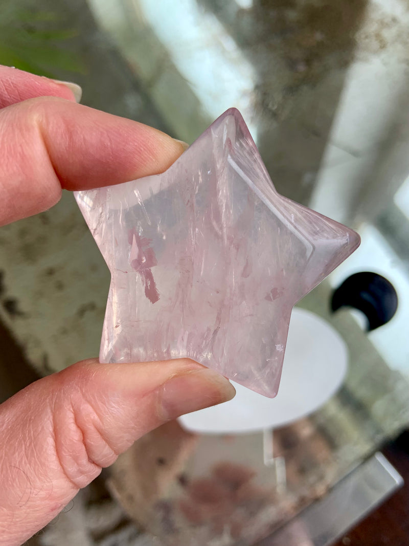 Mozambique Rose Quartz Stars