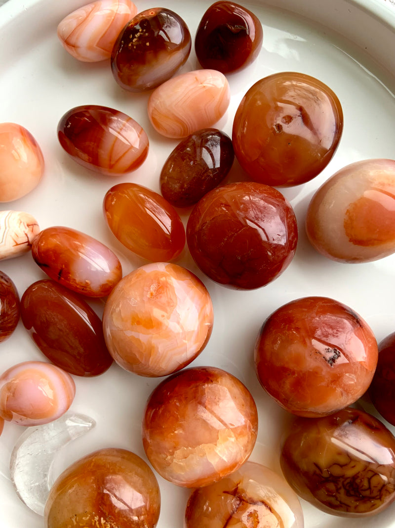 Carnelian Tumbled Stones