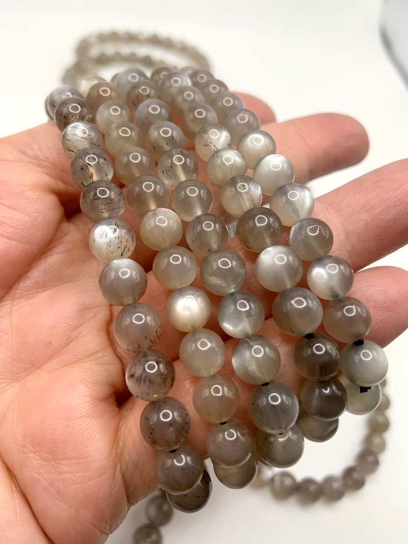 Gray Moonstone Bracelets