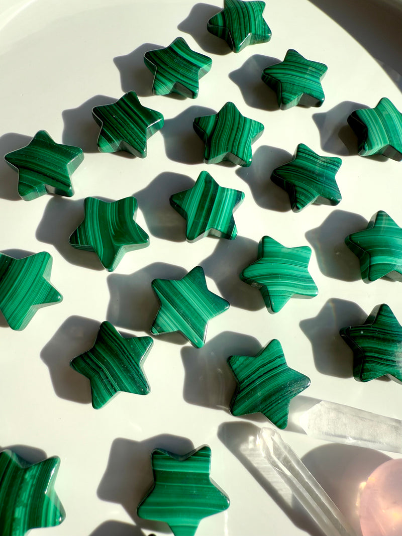 Mini Malachite Stars