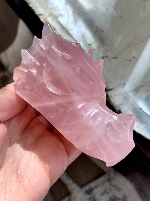 Rose Quartz Dragon