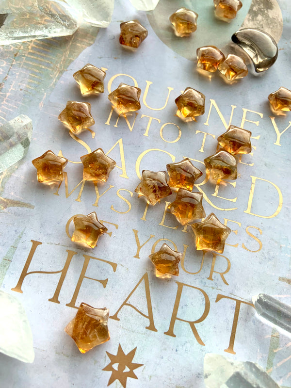 Mini Citrine Stars