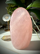 A Rose Quartz free standing display piece is a powerful crystal for your crystal collection