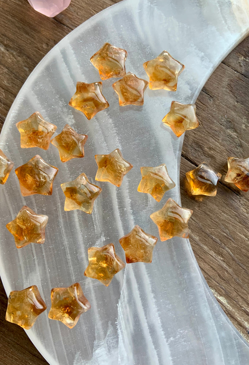 Mini Citrine Stars