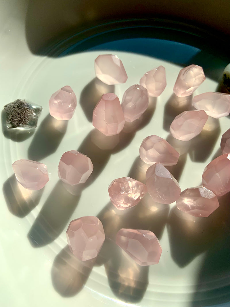 Mini Rose Quartz Freeform Gems