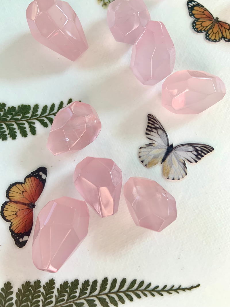 Mini Rose Quartz Freeform Gems