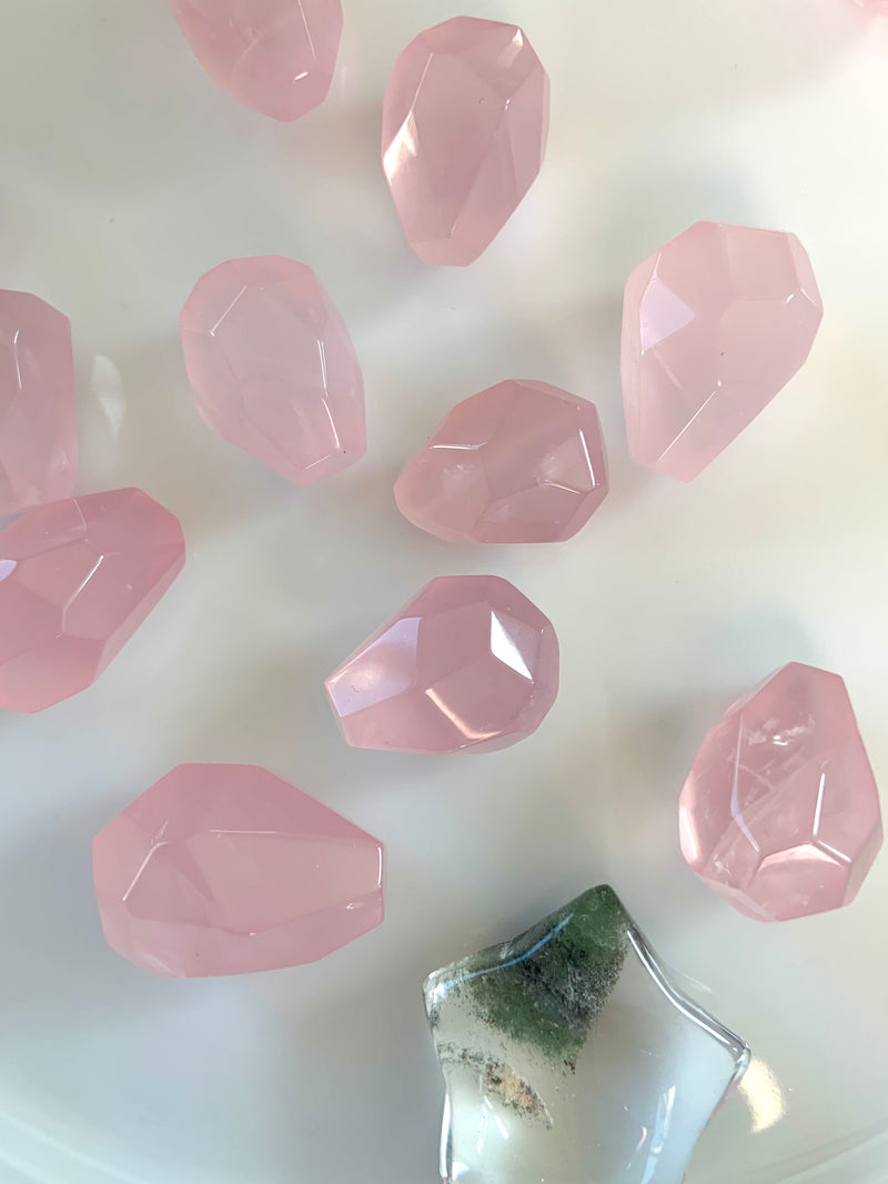 Mini Rose Quartz Freeform Gems