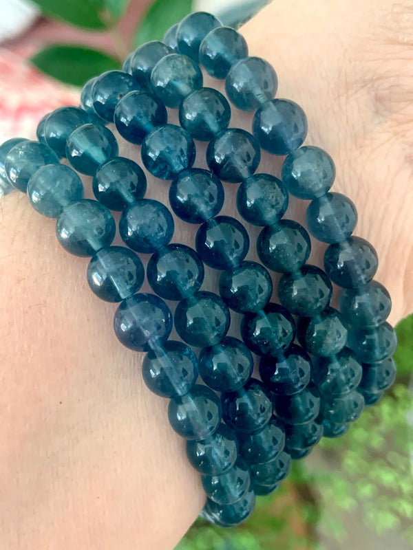 Teal Blue Fluorite Bracelets