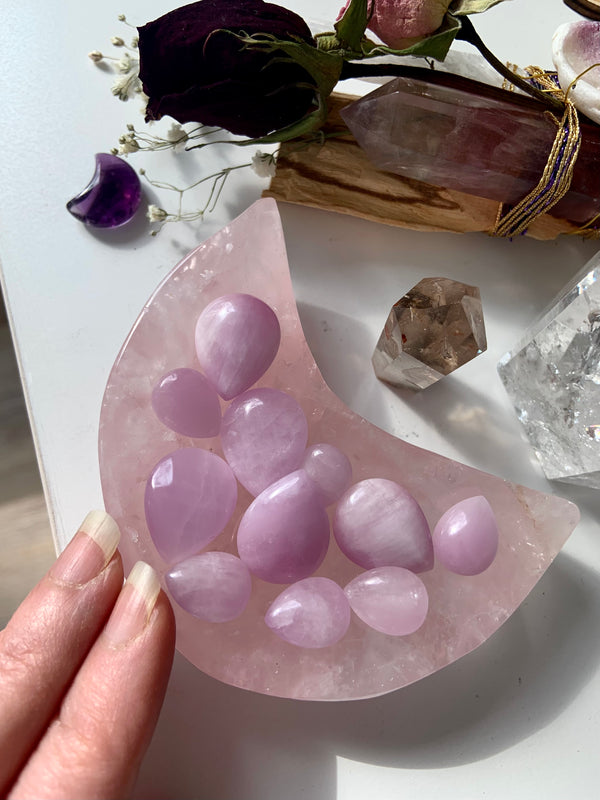 Kunzite Teardrops