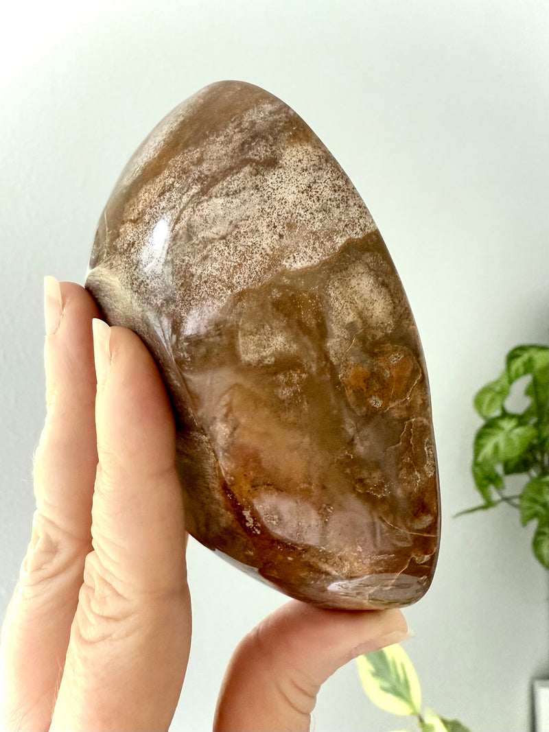 Beautiful Brown Ocean Jasper Bowl