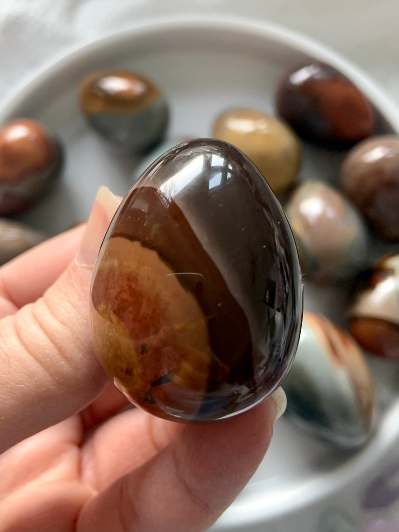 Polychrome Jasper Eggs