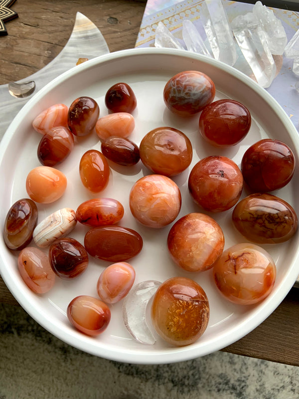 Carnelian Tumbled Stones