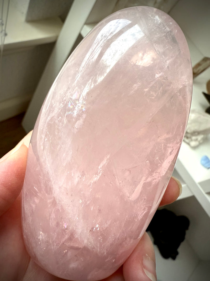 Gemmy Rose Quartz Freeform