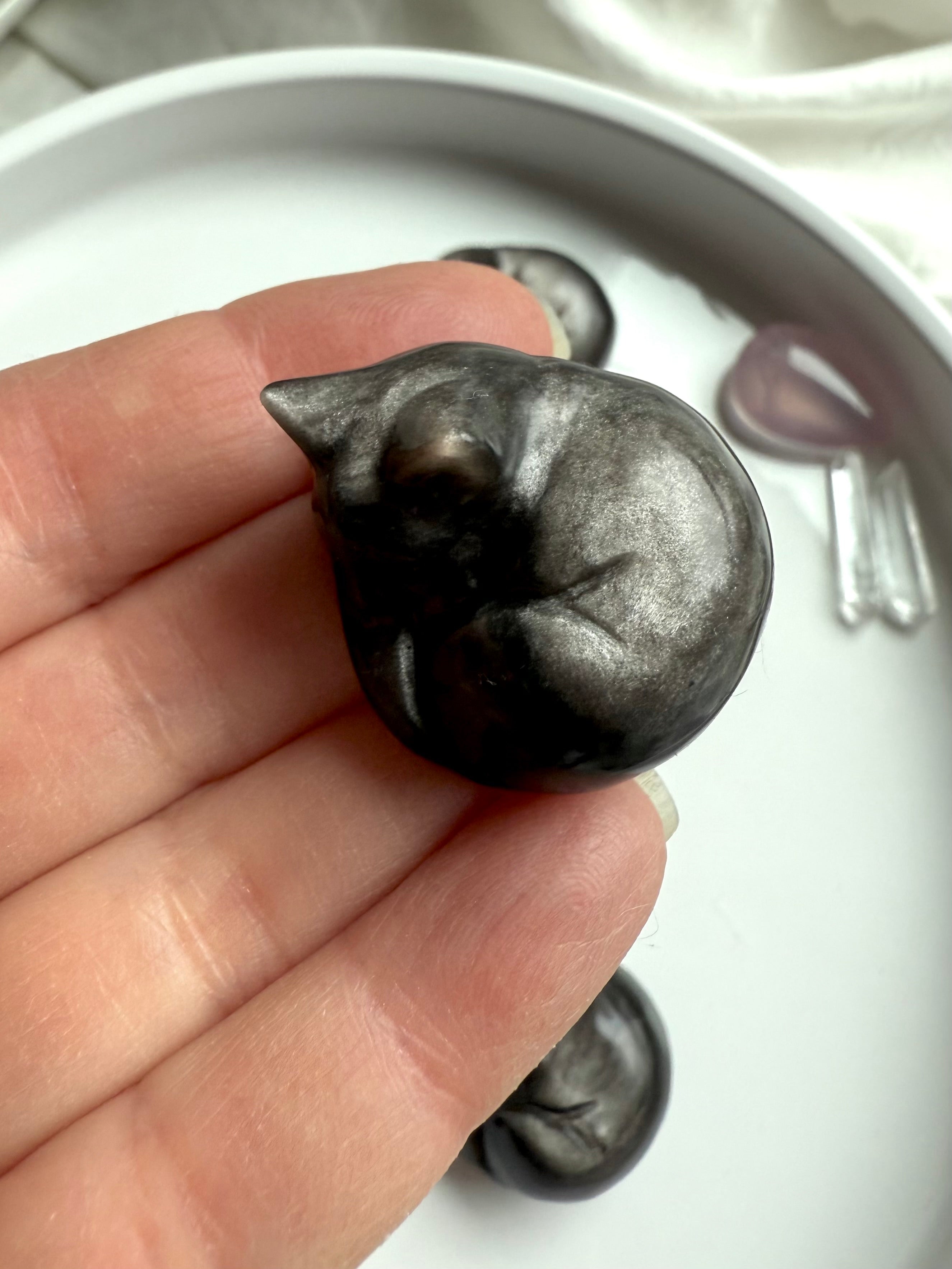 Crystal Cats can be protective, intuitive guides between the physical + spiritual realms