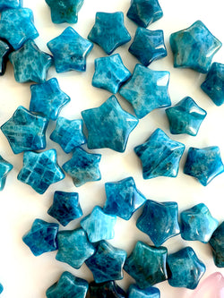 Blue Apatite Stars